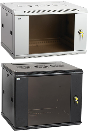 ITK Шкаф LINEA-W дв.стекл