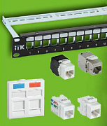 Новинка ITK®: модули Keystone Jack, вставки и розетки RJ45